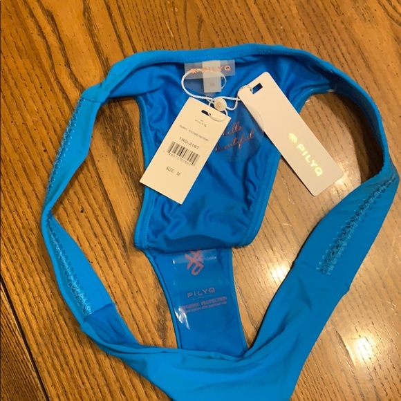 NWT PILYQ Tropic’s Stitched Tab‎ Teeny Swim Bottom - Picture 6 of 7